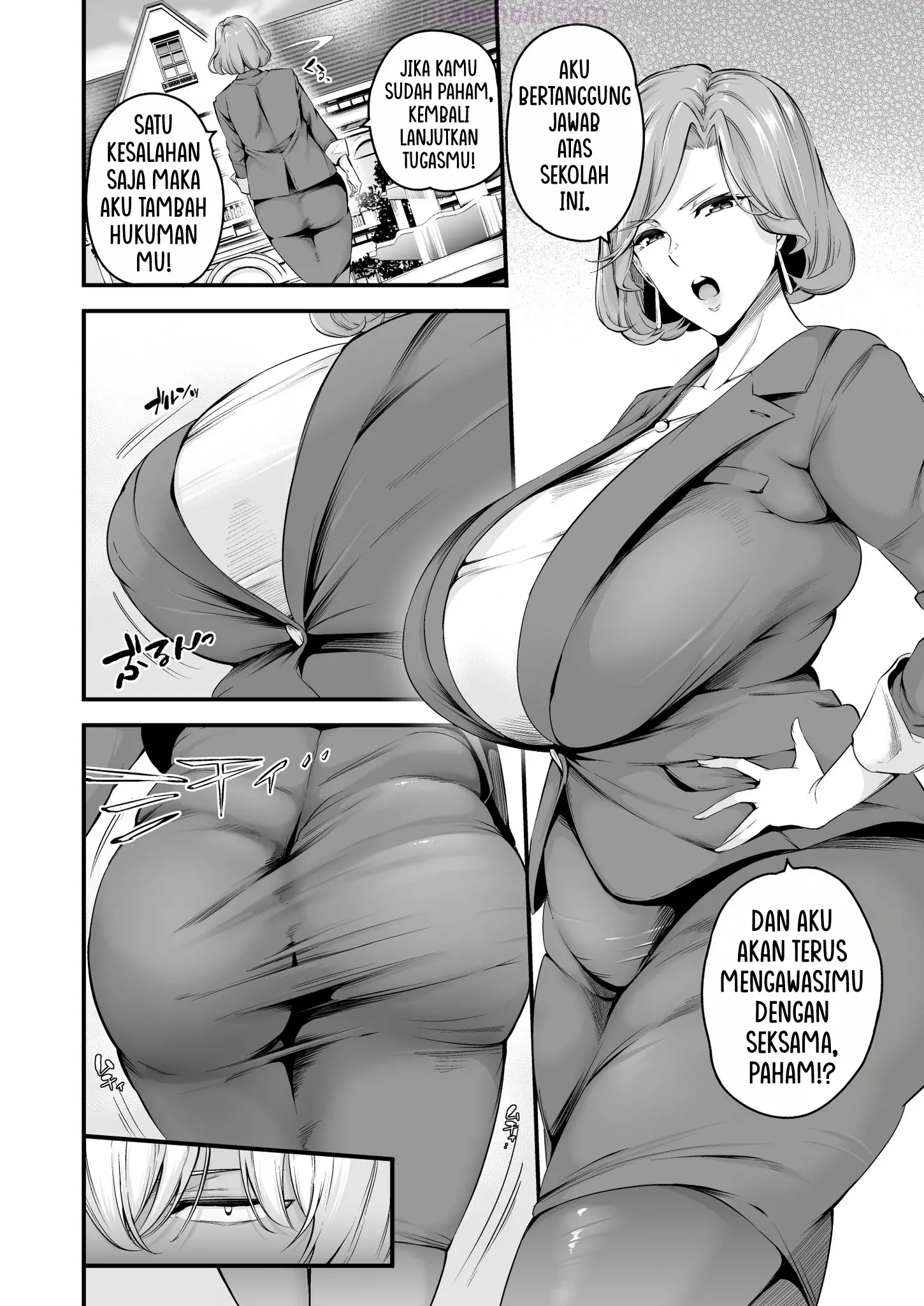 Komik hentai xxx manga sex bokep The sow principal of Shiramine Academy prologue 5